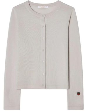 BUSNEL Presley Merino-Woll-Cardigan - Grau