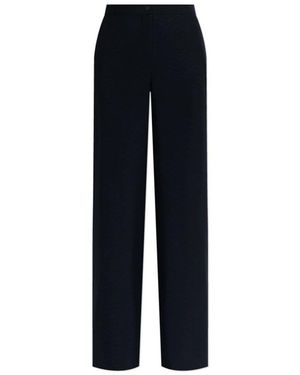 Emporio Armani Straight Trousers - Blue