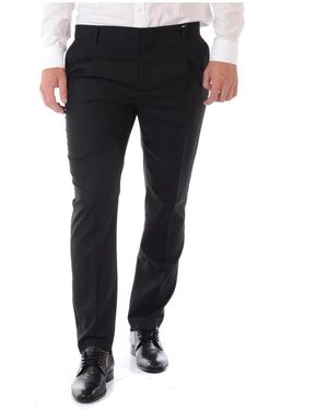 Daniele Alessandrini Slim-Fit Trousers - Black