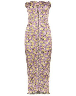 AMY CROOKES Midi Dresses - Natural