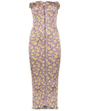 AMY CROOKES Midi Dresses - Neutre