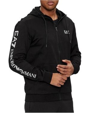 EA7 Zip-Throughs - Black