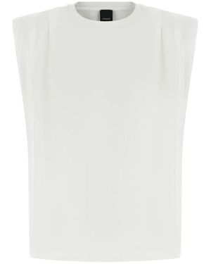 Pinko Sleeveless Tops - Blanco