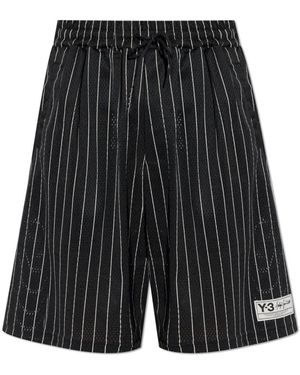 Y-3 Long Shorts - Black