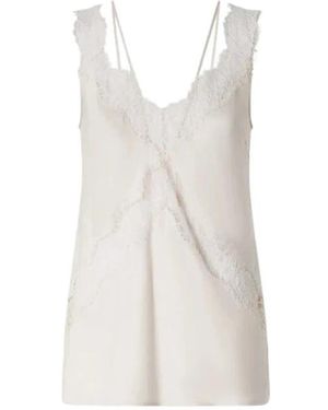 Pinko Sleeveless Tops - Blanco
