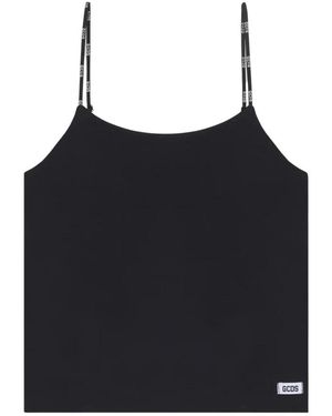 Gcds Sleeveless Tops - Black