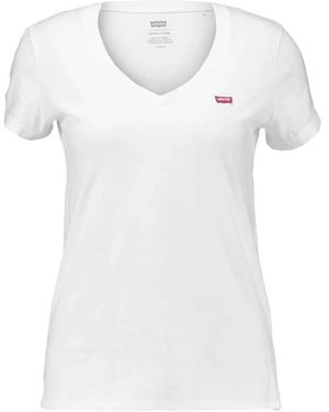Levi's Camiseta De Manga Corta - Wit