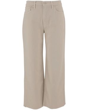 Mother Wide Jeans - Natural
