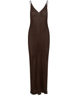 Gestuz Kleedjes ,Bruin ,Gzsilvi Singlet Dress