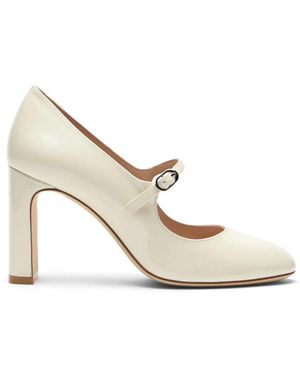 Stuart Weitzman Schoenen ,Linnen Babette Mary Jane 85 - Wit