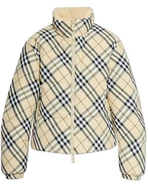 Burberry Omkeerbare Donsjas - Geel