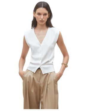 Suncoo Jassen ,Wit ,Polyester Gilem Vest