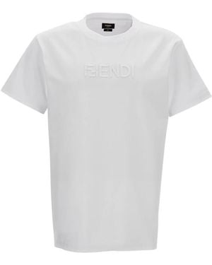 Fendi T-Shirts - White
