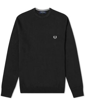 Fred Perry Sweatshirts - Black