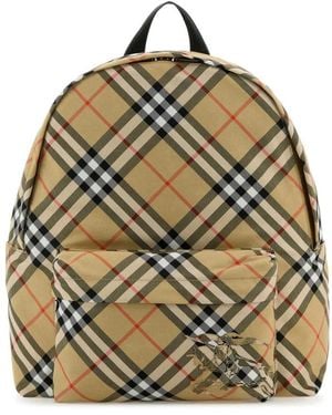 Burberry Backpacks - Metallic