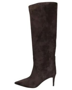 Stefano Lauran St8185 Stiefel Mit Absatz - Schwarz