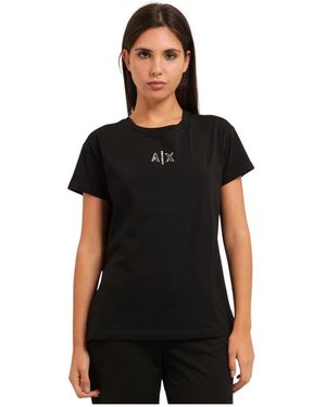 ARMANI EXCHANGE T-Shirts - Black