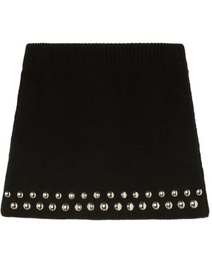 Alanui Love And Studs Mini-Rok - Zwart