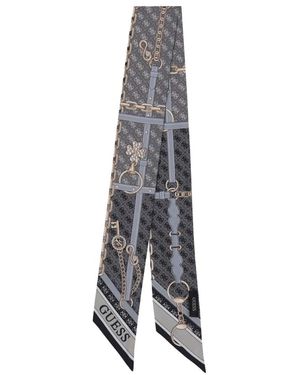 Guess Accessoires ,Zwart ,Polyester Aw 5681 Pol 03 Sjaal - Grijs
