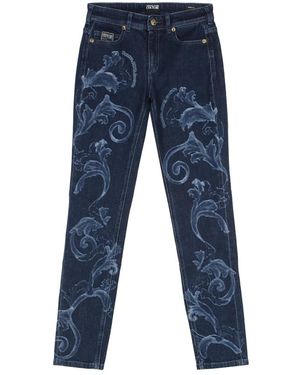 Versace Jeans Couture Slim Fit Jeans - Blue