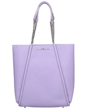 John Richmond Shopping Bags - Purple