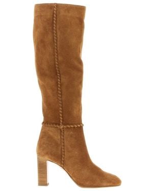 Aquazzura Indy Enkelboot - Bruin