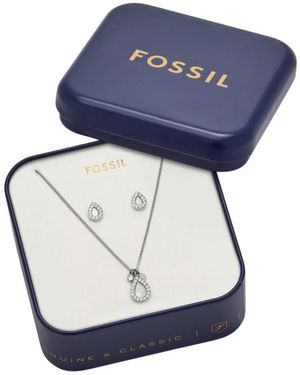 Fossil Necklaces - Blau
