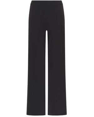 Maliparmi Broeken ,Zwart ,Wijde Broek - Blauw