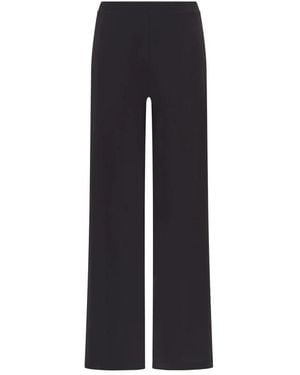 Maliparmi Broeken ,Zwart ,Wijde Broek - Blauw