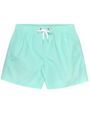 Sundek Ikonische Taft-Badeshorts - Grün