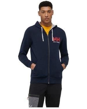 Helly Hansen Long Sleeve Training Tops - Blu