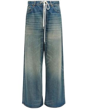 MM6 by Maison Martin Margiela 5-Pocket Stijlvolle Broek - Blauw