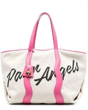 Palm Angels Tote Bags - Pink
