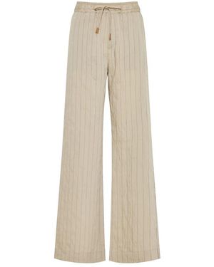 Jacob Cohen Wide Trousers - Neutro