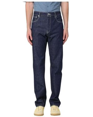 KENZO Straight Jeans - Blue