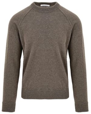 FILIPPO DE LAURENTIIS Round-Neck Knitwear - Grey