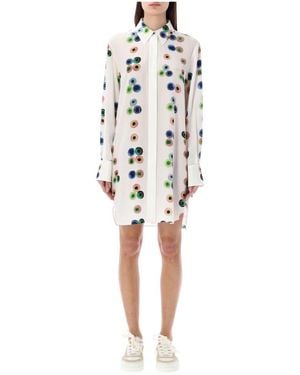 Chloé Shirt Dresses - White