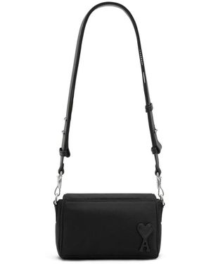 Ami Paris Cross Body Bags - Negro
