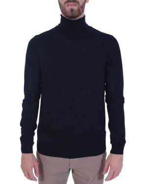 HUGO Musso-P Gebreide Coltrui - Blauw