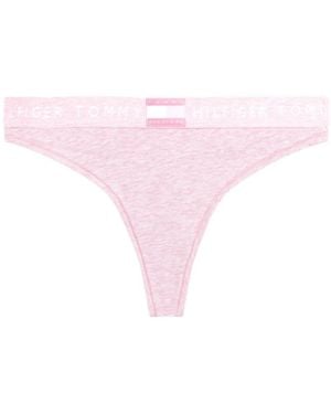 Tommy Hilfiger Ondergoed ,Roze ,Katoen Classic Thong