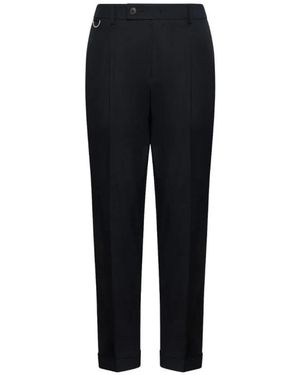 Low Brand Suit Trousers - Black