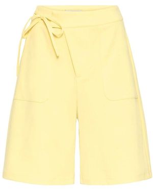 Ichi Korte Broeken ,Geel ,Short Shorts