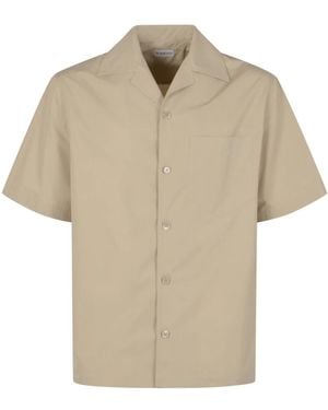 Burberry Short Sleeve Shirts - Naturel