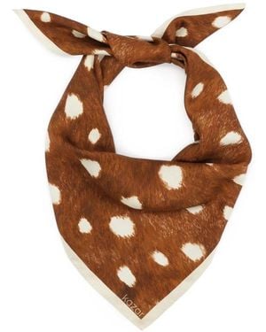 Kazar Silky Scarves - Marrón