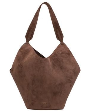 KHAITE Tassen ,Bruin ,Leer Lotus Small Tote