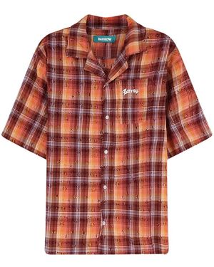 Barrow Short Sleeve Shirts - Rosso