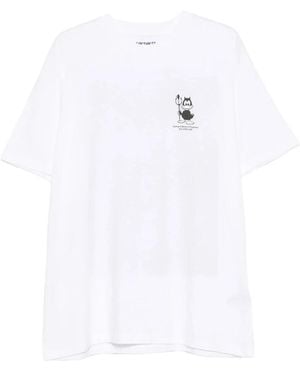 Carhartt Tops ,Wit ,T-Shirts