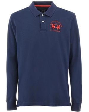 La Martina Regular-Fit Poloshirt - Blau