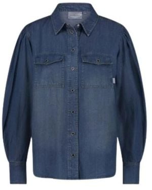 FABIENNE CHAPOT Denim Shirts - Blue