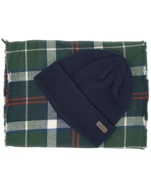 Barbour Winter Scarves - Blue